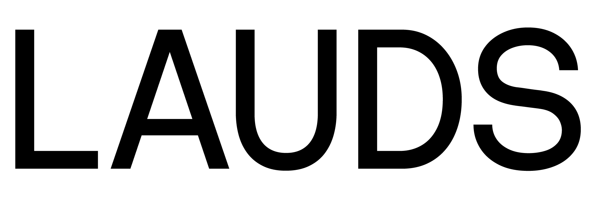 visuel du projet lauds-black-logo